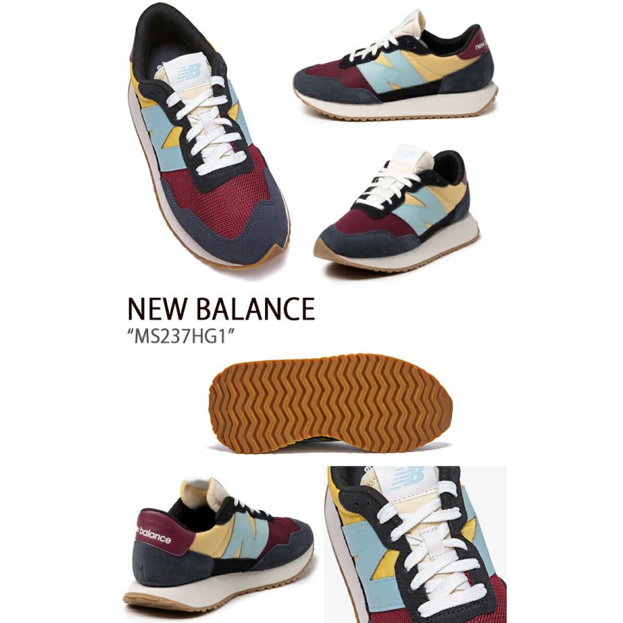 New Balance（ニューバランス） スニーカー 237 ネイビー イエロー