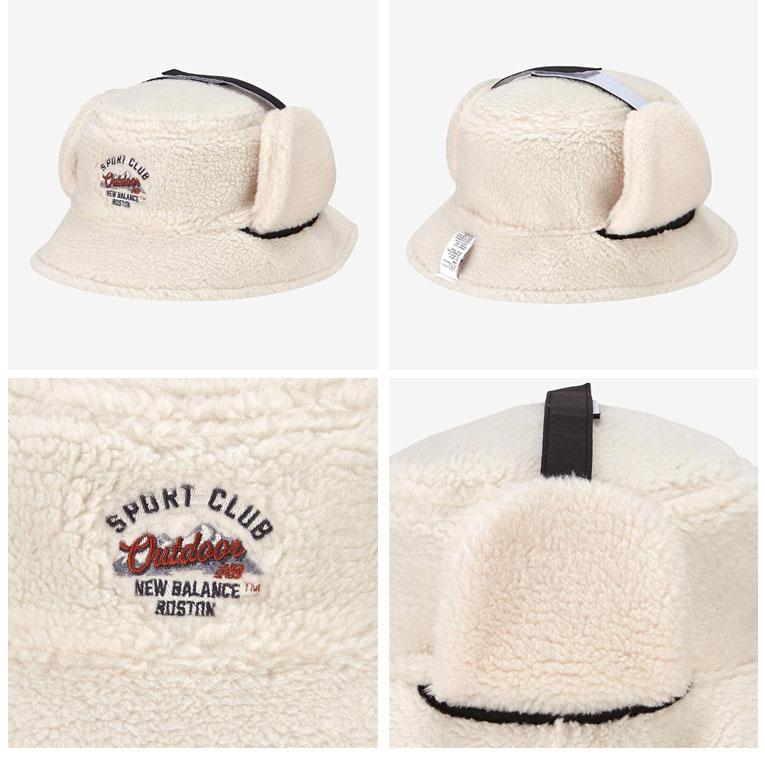 New Balance ニューバランス キッズ バケットハット REVERSIBLE BUCKET HAT リバーシブル バケット ハット 帽子 イヤーマフラー 耳あて 子供用 NK8BDF301Uの画像