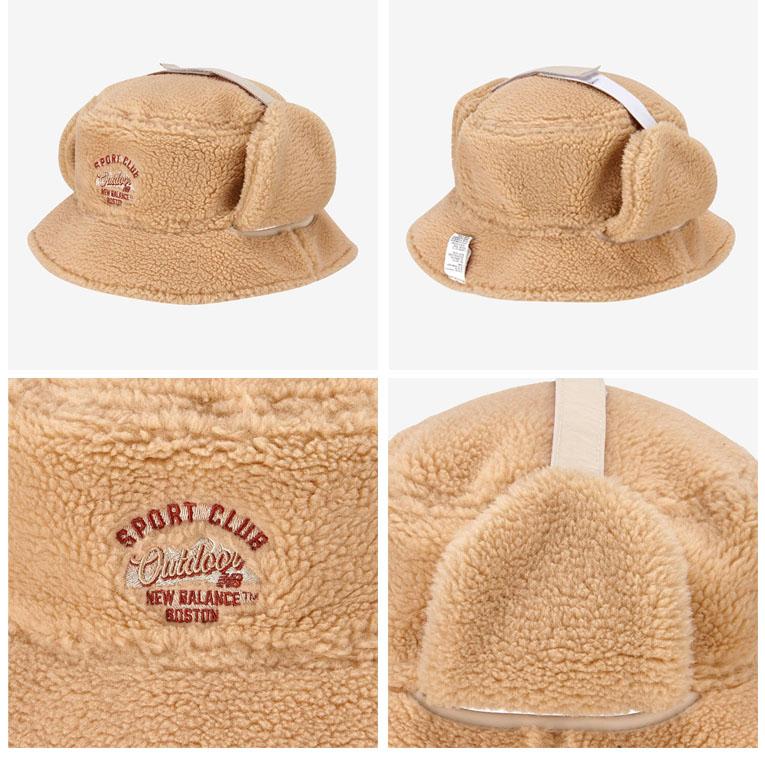 New Balance ニューバランス キッズ バケットハット REVERSIBLE BUCKET HAT リバーシブル バケット ハット 帽子 イヤーマフラー 耳あて 子供用 NK8BDF301Uの画像