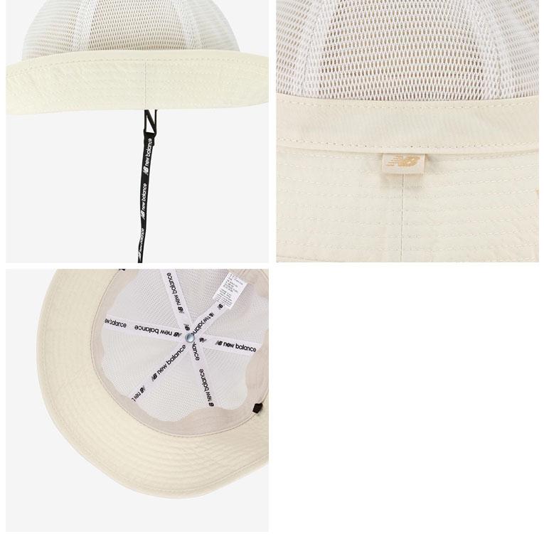 New Balance ニューバランス キッズ バケットハット ALL MESH DOME BACKET HAT オール メッシュ ドーム バケット ハット 帽子 あごひも付き 子供用 NK8BDS208Uの画像