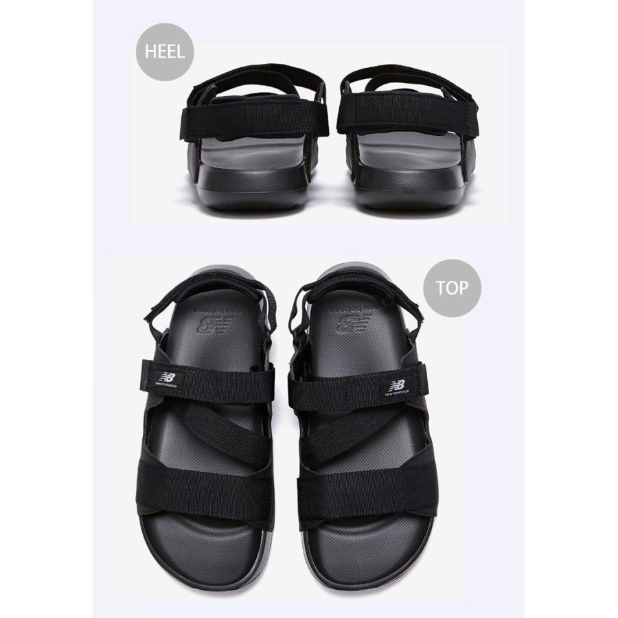 New Balance（ニューバランス） サンダル SD6301USB BLACK スポーツ