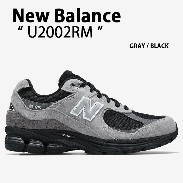 New Balance ニューバランス レディース スニーカー U2002RM GRAY BLACK シューズ NewBalance2002 ランシュー メンズ レディース New Balance（ニューバランス） レディース スニーカー U2002RM GRAY