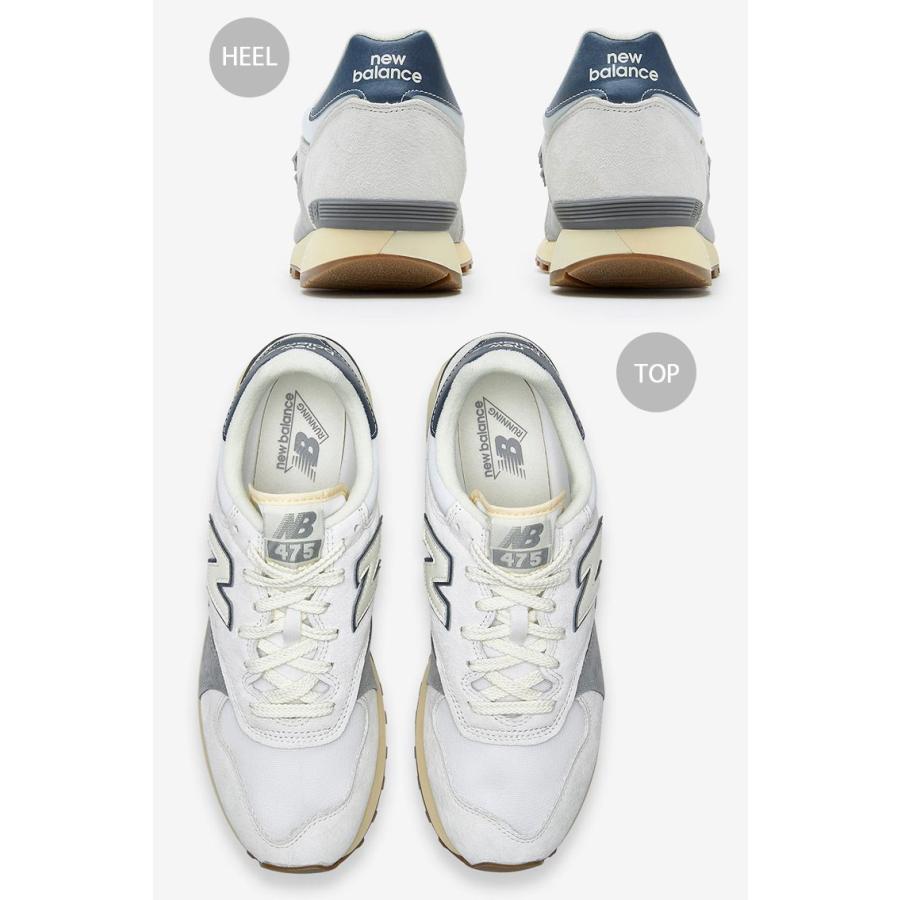 国内配送 New Balance U475 FC WHITE/GRAY New Balance ニューバランス スニーカー U475FC GREY WHITE