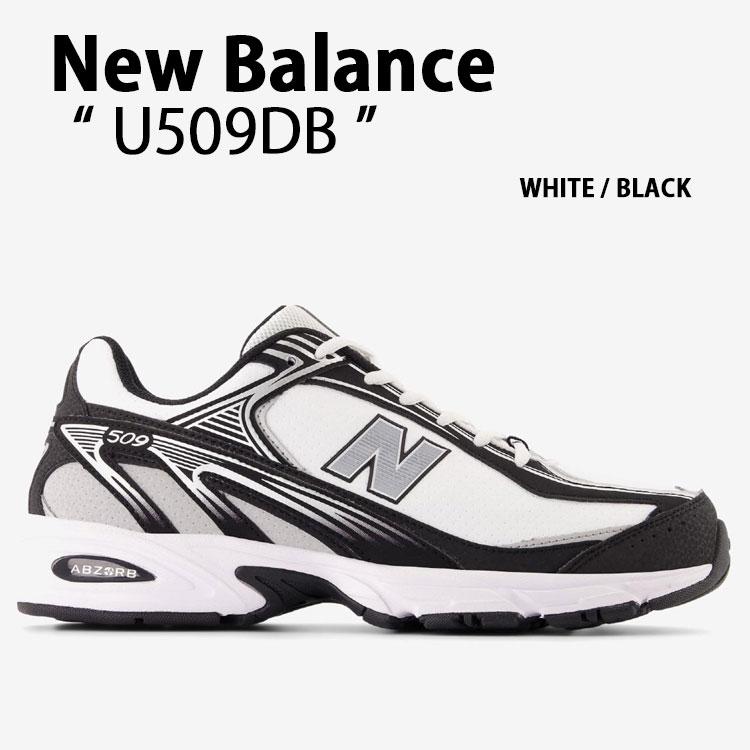 New Balance（ニューバランス） スニーカー U509DB WHITE BLACK