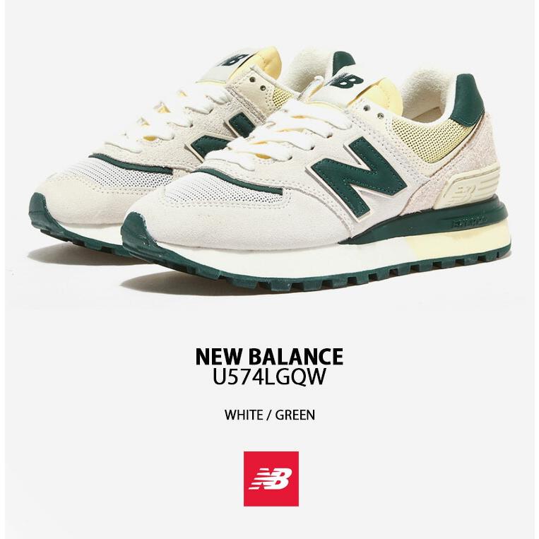 New Balance ニューバランス スニーカー U574LGQW WHITE GREEN New Balance ニューバランス スニーカー U574LGQW WHITE GREEN