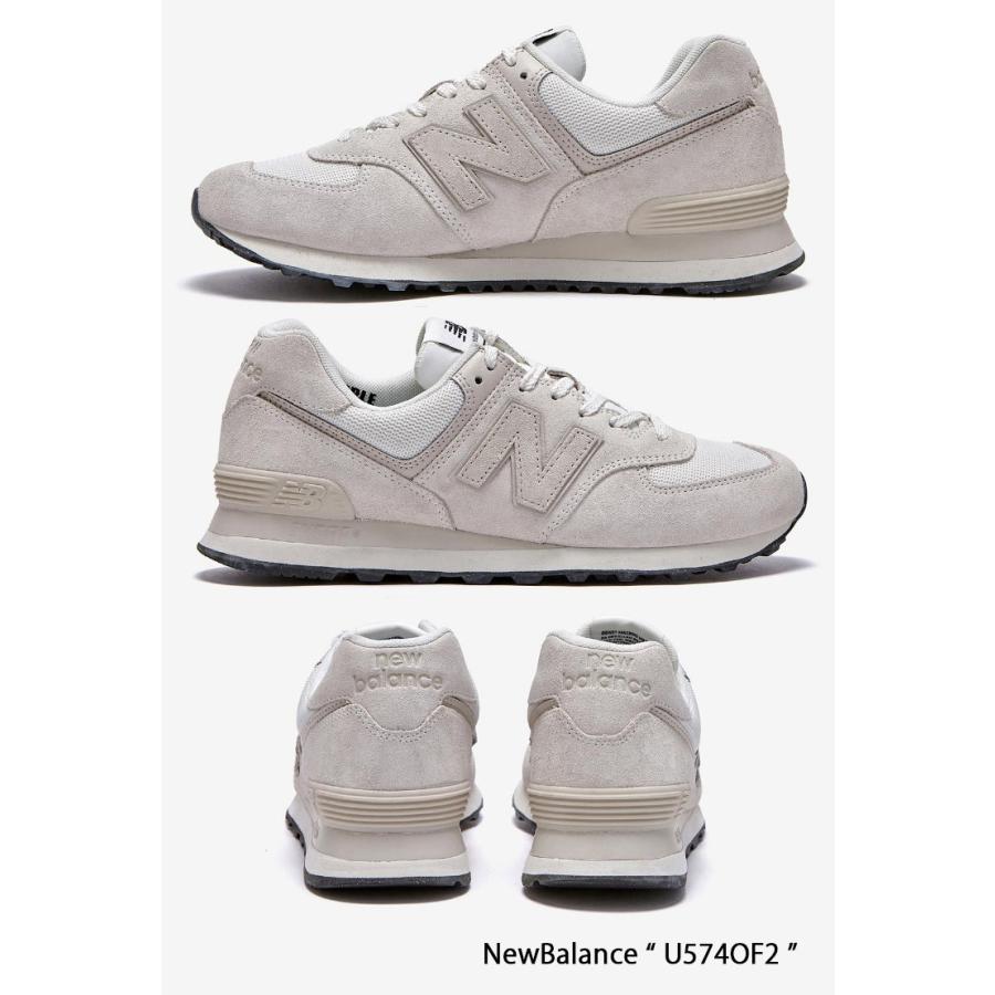 New Balance（ニューバランス） スニーカー 574 U574OF2 WHITE BEIGE
