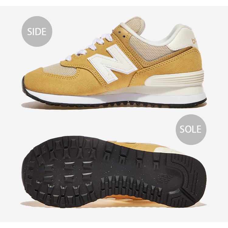 New Balance ニューバランス スニーカー U574PBE YELLOW BEIGE