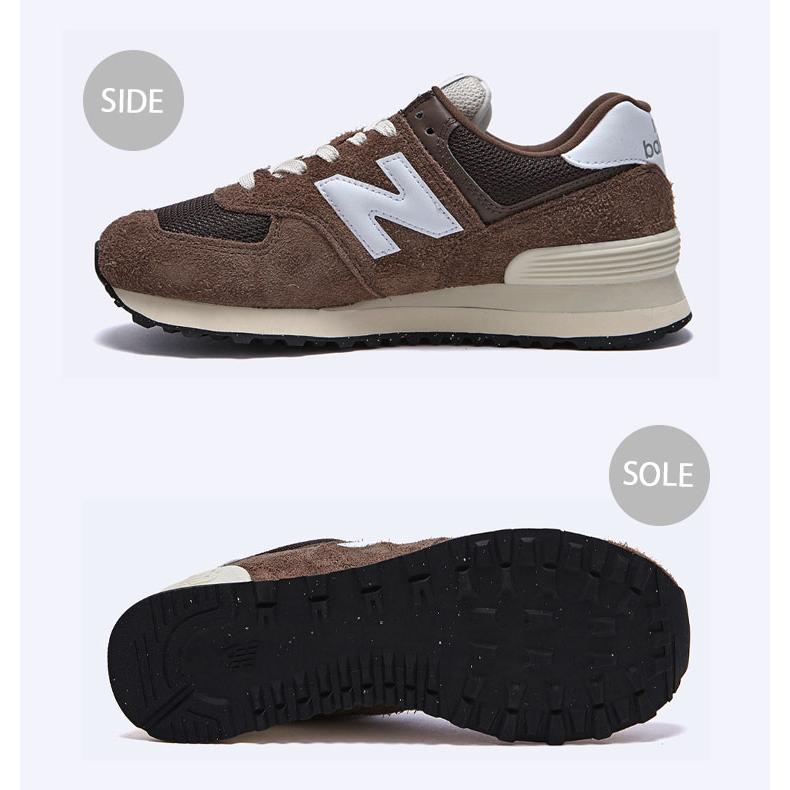New Balance（ニューバランス） スニーカー U574RBI BROWN シューズ