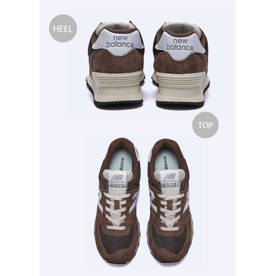 New Balance（ニューバランス） スニーカー U574RBI BROWN シューズ
