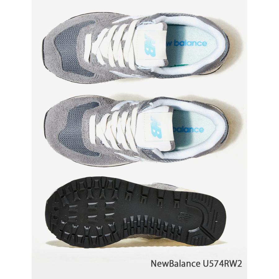 New Balance（ニューバランス） スニーカー 574 U574WR2 GRAY WHITE