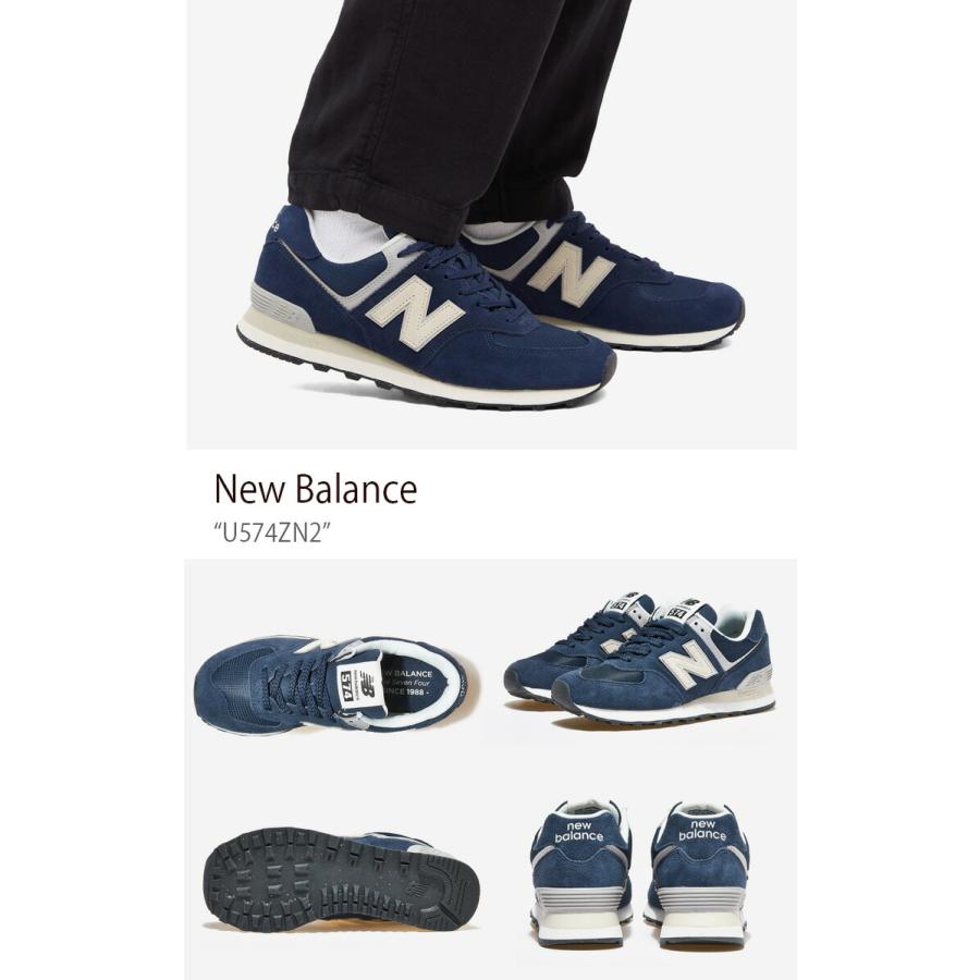 New Balance ニューバランス スニーカー U574ZN2 NAVY ネイビー
