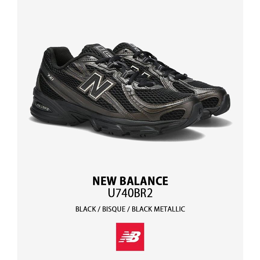 New Balance（ニューバランス） レディース スニーカー U740BR2 BLACK