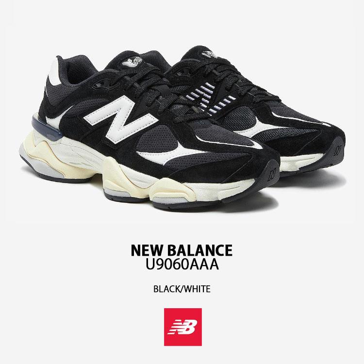 New Balance ニューバランス スニーカー U9060AAA BLACK WHITE New Balance ニューバランス スニーカー U9060AAA BLACK WHITE