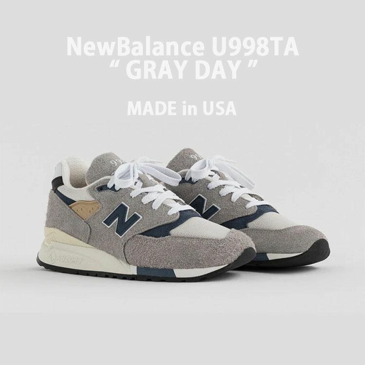 New Balance ニューバランス スニーカー U998TA GRAY NAVY MADE New Balance ニューバランス スニーカー U998TA GRAY NAVY MADE