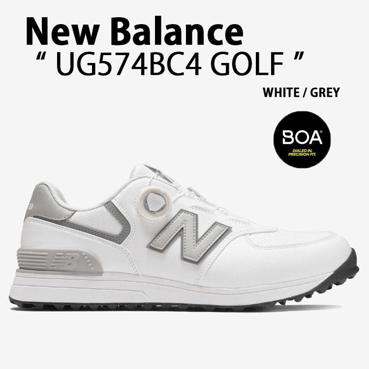 【新品】New Balance ニューバランスゴルフシューズ ホワイト/グレー New Balance（ニューバランス） ゴルフシューズ UG574BC4 GOLF