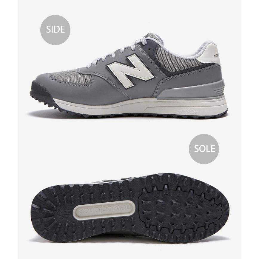 New Balance ニューバランス スニーカー UGS574 UGS574C3 ゴルフシューズ GRAY WHITE シューズ グレー ホワイト スパイクレス メンズ レディース｜snkrs-aclo｜03