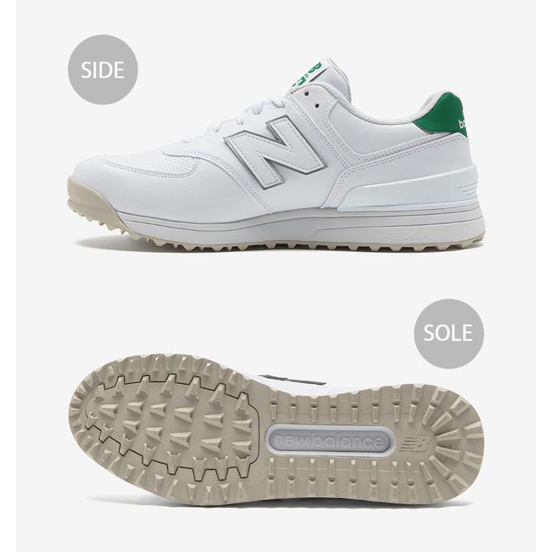 New Balance ニューバランス スニーカー UGS574J3 GOLF WHITE GREEN ゴルフ シューズ NewBalance574 ニューバランス574 ゴルフシューズ クラシック ホワイト｜snkrs-aclo｜04