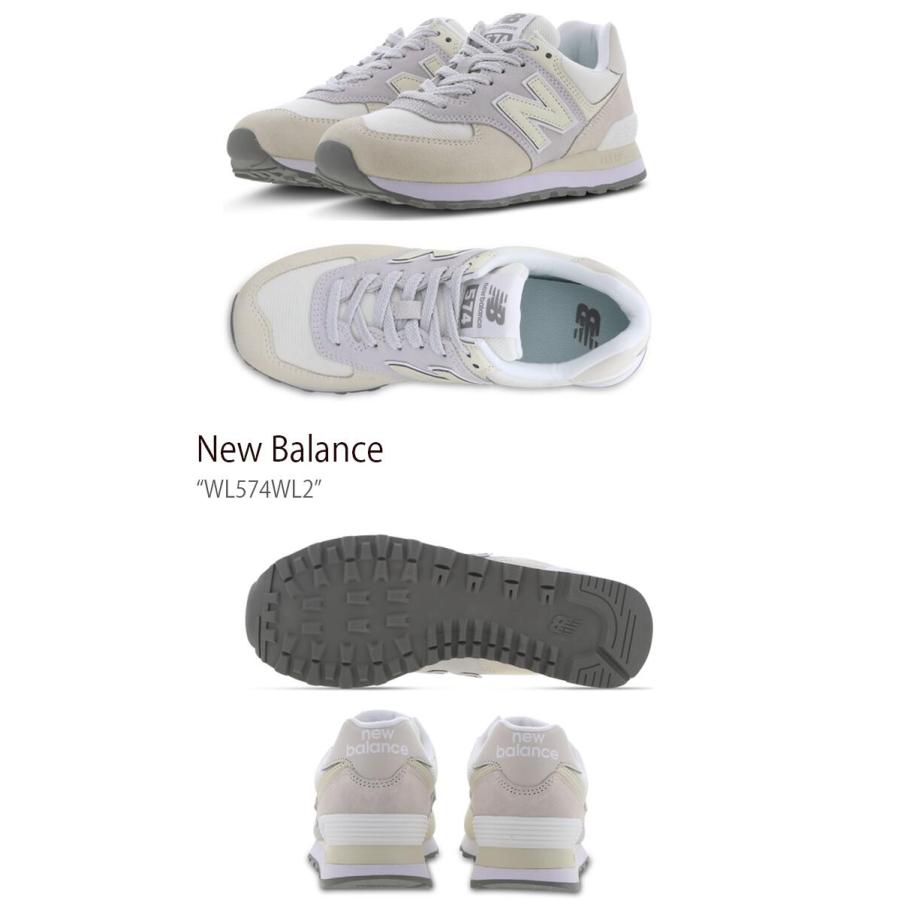 New Balance ニューバランス スニーカー 574 WL574WL2 ホワイト メンズ レディース ウィメンズ 男性用 女性用 男女共用 ユニセックス｜snkrs-aclo｜02