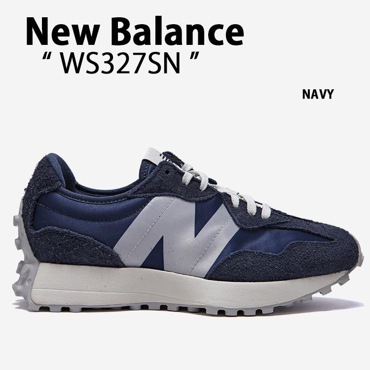 New Balance ニューバランス スニーカー WS327SN NAVY シューズ スエードアッパー NewBalance327 New Balance（ニューバランス） スニーカー WS327SN NAVY シューズ