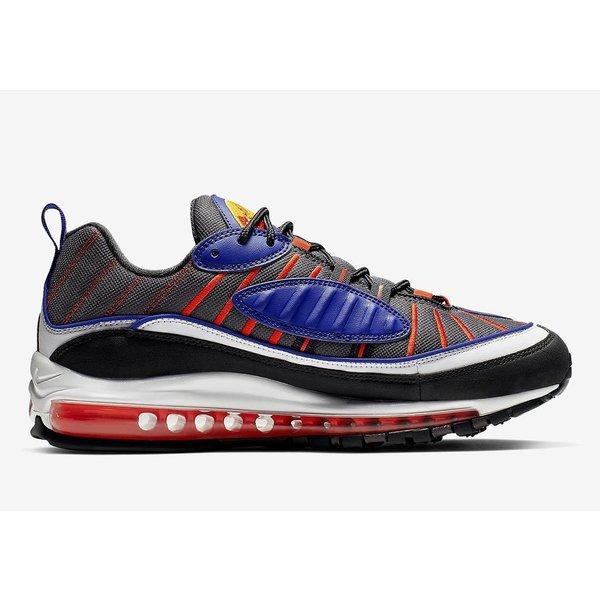 NIKE AIR MAX 98 Phoenix Gunsmoke/TeamOrange ナイキ マックス 640744-012｜snkrs-aclo｜07