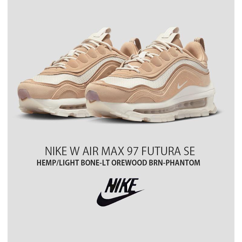 NIKE ナイキ レディース スニーカー W AIR MAX 97 FUTURA SE ウィメンズ エア マックス 97 フューチャラ FQ8145-200 ブラウン ベージュ ローカット 女性用｜snkrs-aclo｜03