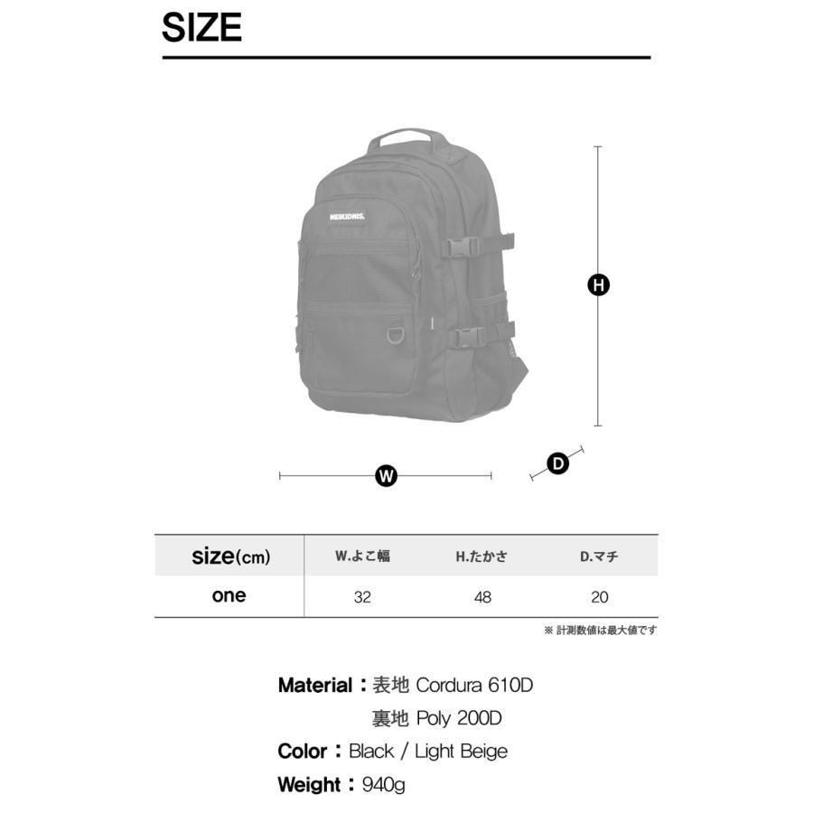 即納商品あり/国内配送】NEIKIDNIS ネイキドニス バックパック