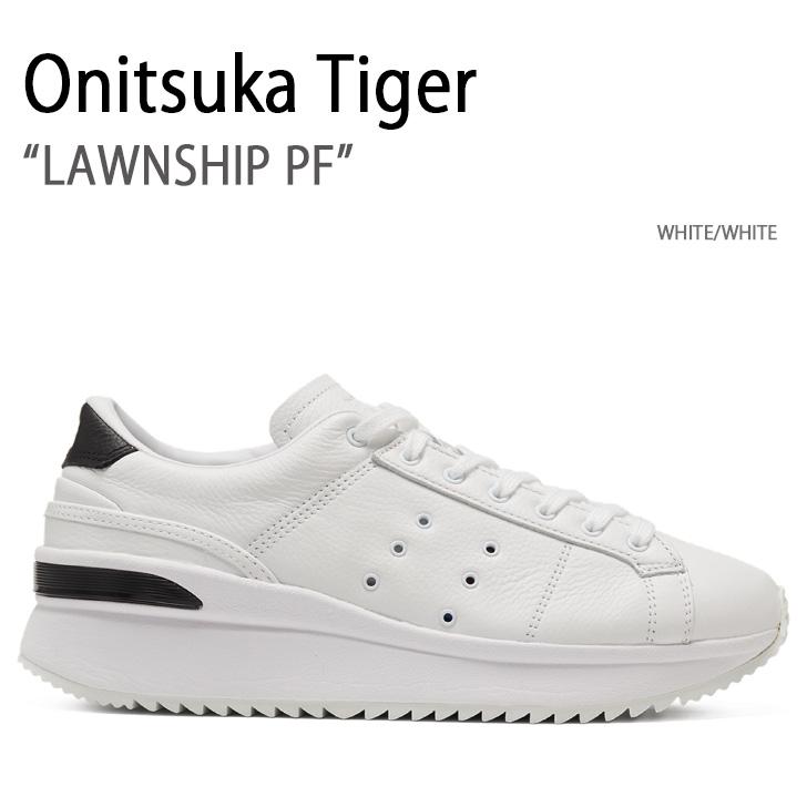 Onitsuka Tiger オニツカタイガー スニーカー LAWNSHIP PF WHITE WHITE
