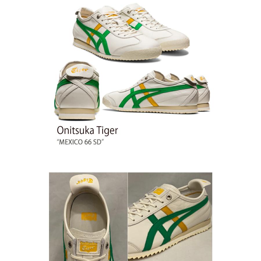 Onitsuka Tiger オニツカタイガー スニーカー MEXICO 66 メキシコ 66 SD 1183A872.107 クリーム シラントロ メンズ レディース ウィメンズ 男性用 女性用｜snkrs-aclo｜02