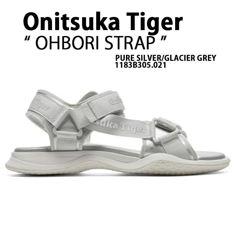 Onitsuka Tiger（オニツカタイガー） サンダル OHBORI STRAP SILVER