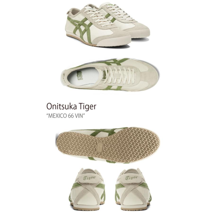 Onitsuka Tiger オニツカタイガー スニーカー MEXICO 66 VIN BIRCH CACTUS GREEN メキシコ 66 ヴィン メンズ 男性用 1183B391.202｜snkrs-aclo｜02