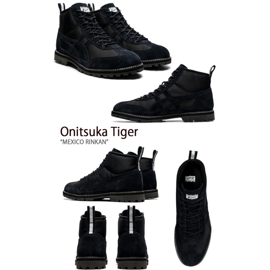 Onitsuka Tiger オニツカタイガー スニーカー MEXICO RINKAN BLACK メキシコ リンカン メンズ レディース 男性用 女性用 1183B514.001｜snkrs-aclo｜02