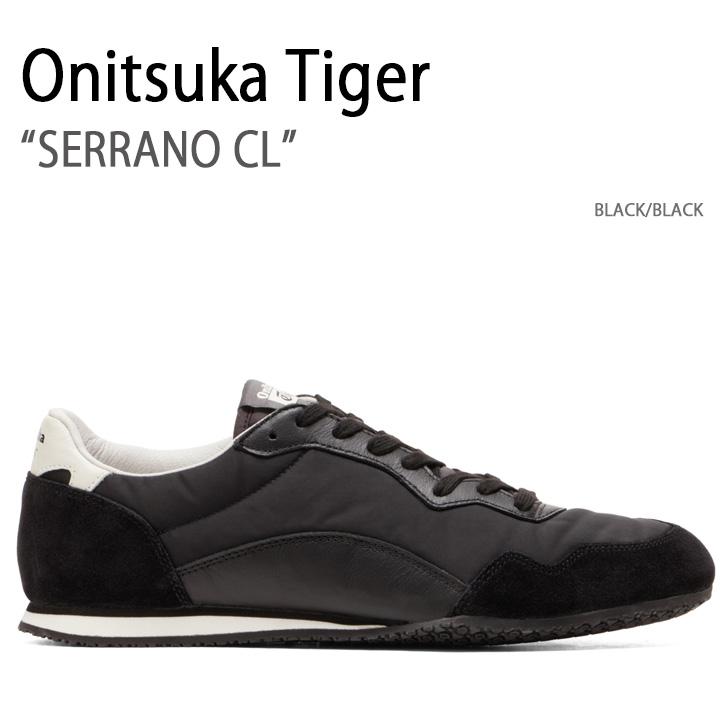 Onitsuka Tiger オニツカタイガー スニーカー SERRANO CL BLACK Onitsuka Tiger オニツカタイガー スニーカー SERRANO CL BLACK