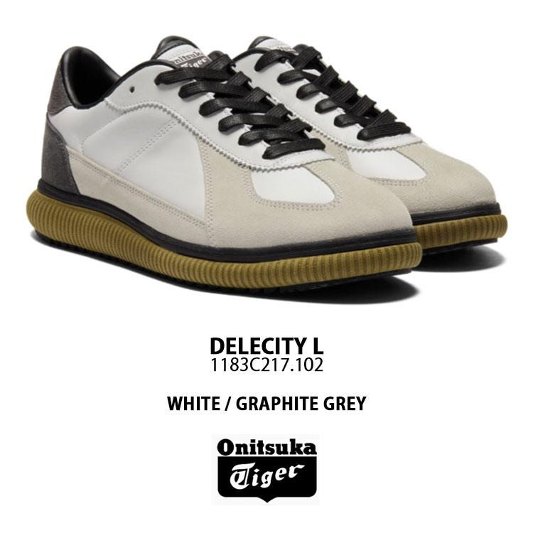 Onitsuka Tiger オニツカタイガー スニーカー DELECITY L WHITE Onitsuka Tiger オニツカタイガー スニーカー DELECITY L WHITE