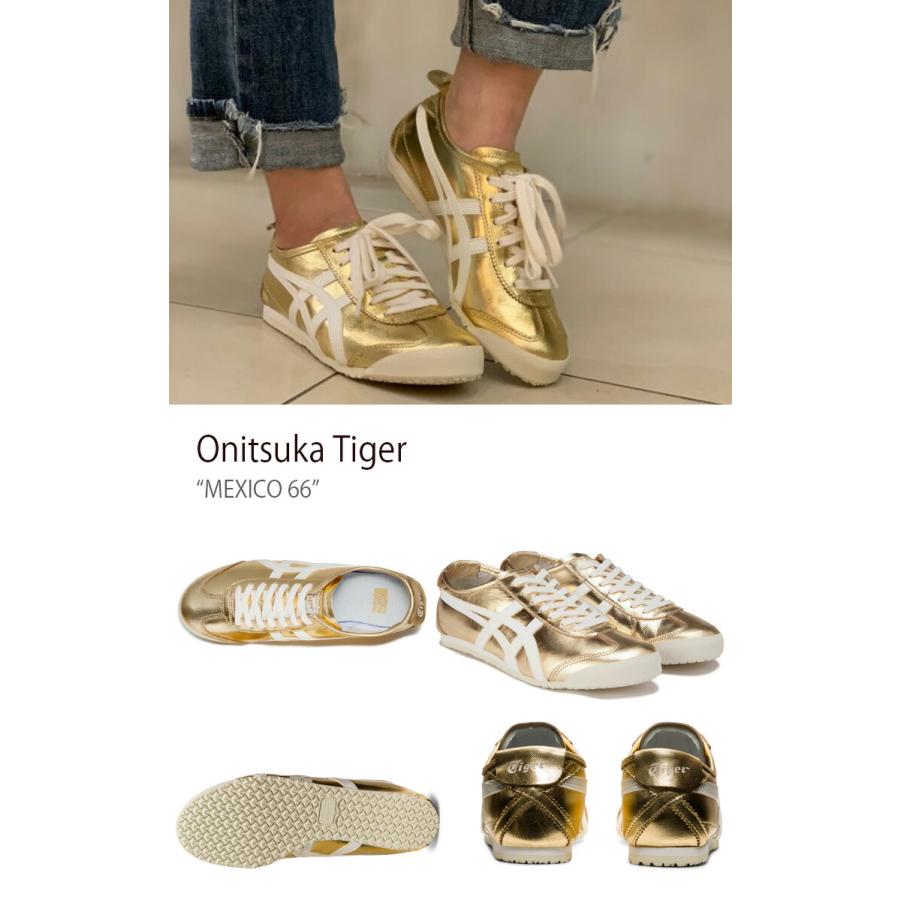 Onitsuka Tiger（オニツカタイガー） スニーカー MEXICO 66 GOLD WHITE