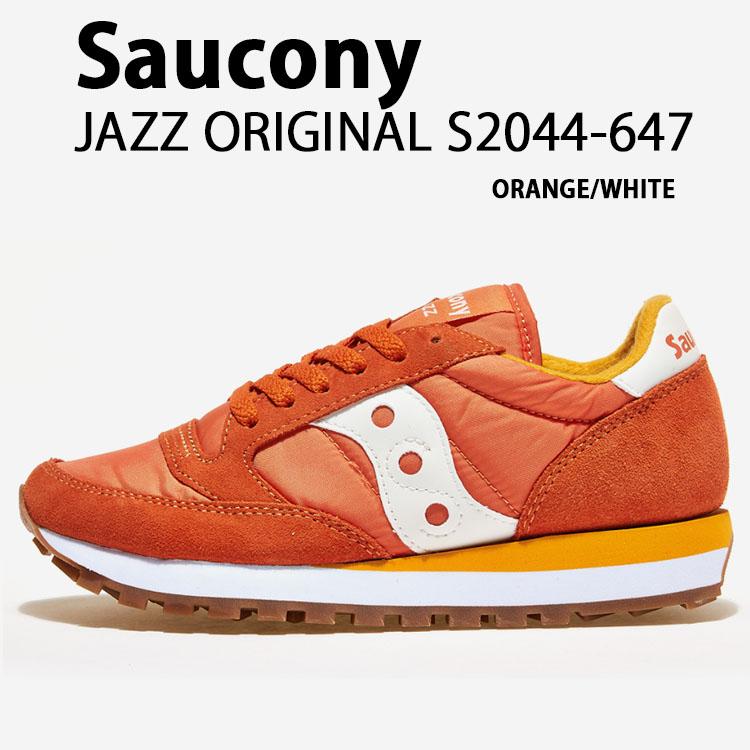 Saucony（サッカニー） スニーカー JAZZ ORIGINAL ORANGE WHITE S2044