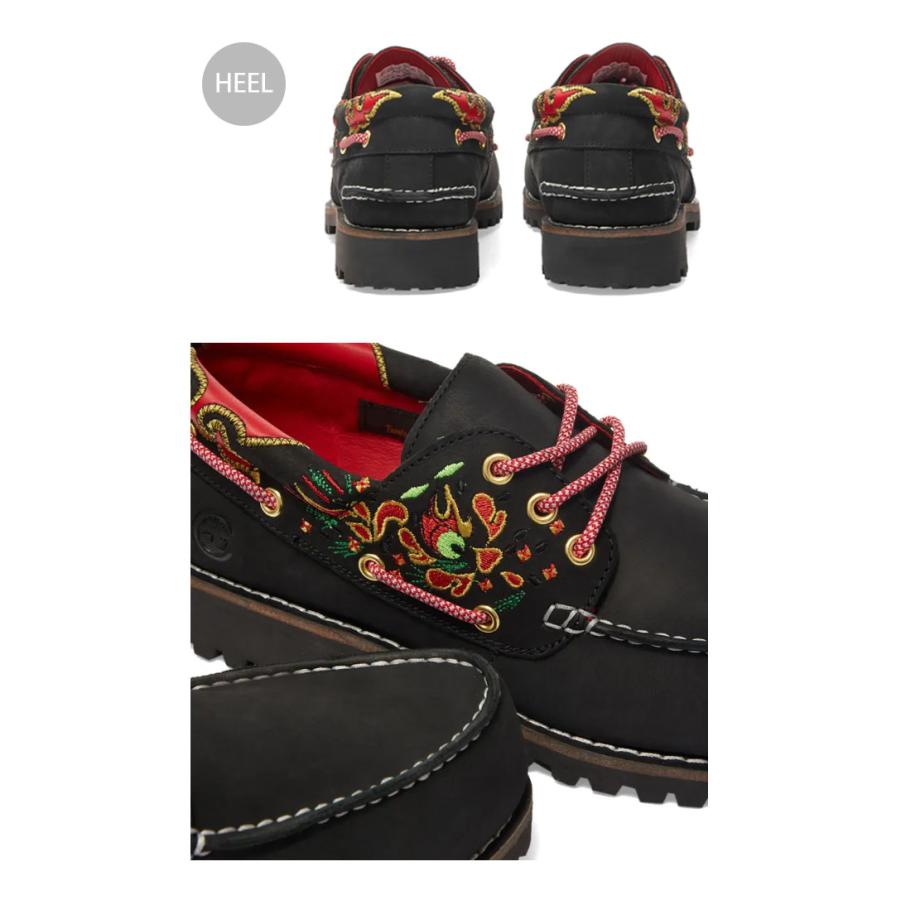 Timberland CLOT デッキシューズ 3 EYE CLASSIC LUG SHOE BLACK Timberland CLOT デッキシューズ 3 EYE CLASSIC LUG SHOE BLACK