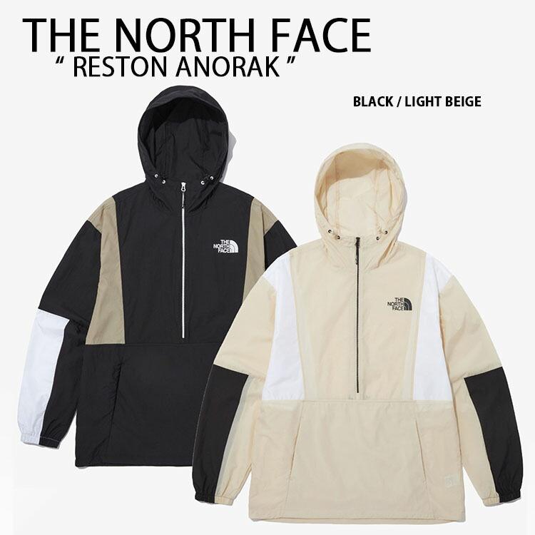 THE NORTH FACE ノースフェイス マウンテンパーカー RESTON ANORAK アノラックパーカー ハーフジップパーカー BLACK  BEIGE アノラックジャケット NA3LP01K/L : tnf-na3lp01 : セレクトショップ a-clo - 通販 -