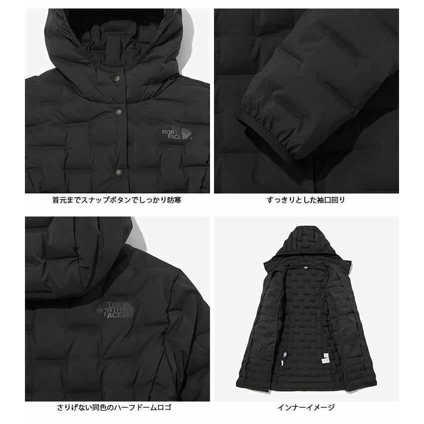 ノースフェイス　ダウンジャケット　ロングコート　黒　160 THE NORTH FACE（ザ ノースフェイス） ダウンコート ダウンジャケット