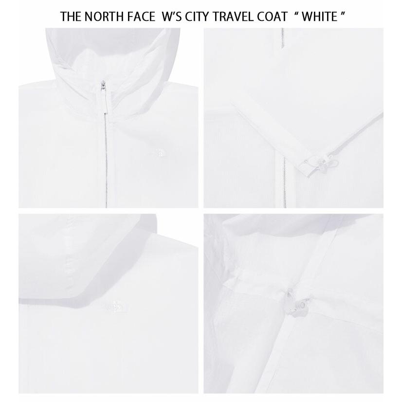 THE NORTH FACE ノースフェイス レディース スプリングコート W'S CITY TRAVEL COAT ライトコート 春コート 秋コート BEIGE WHITE BLACK アウター NC3LM30A/B/C｜snkrs-aclo｜05
