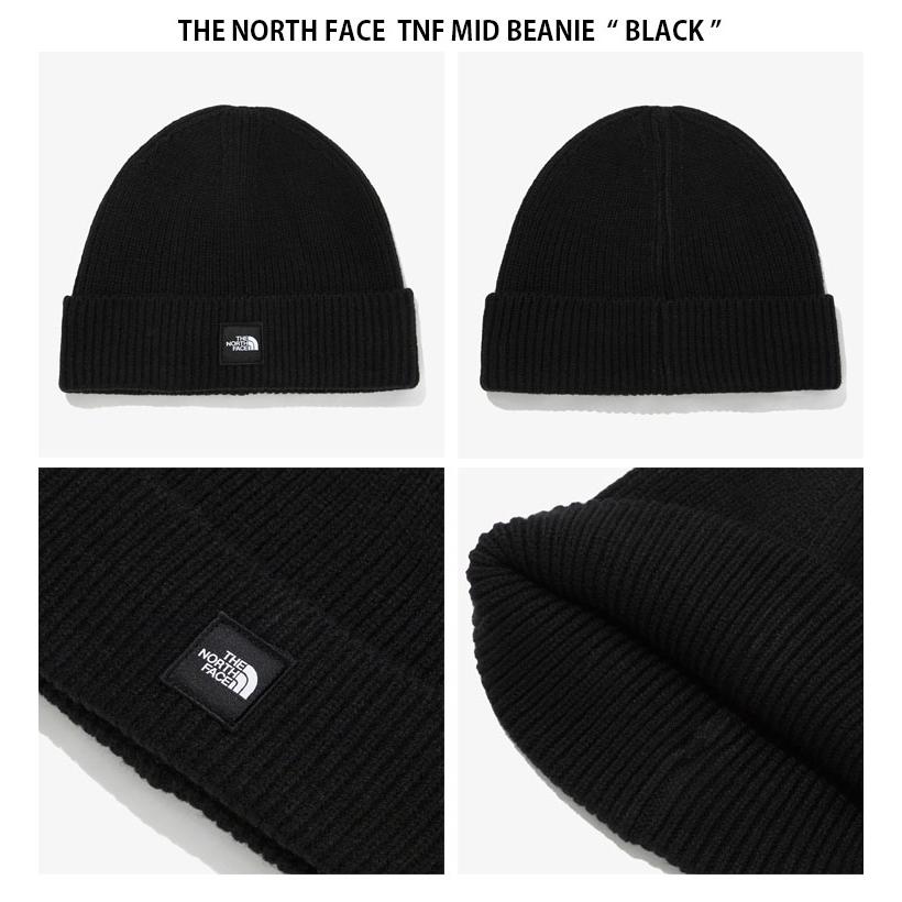 THE NORTH FACE ノースフェイス ニット帽 TNF MID BEANIE ニット