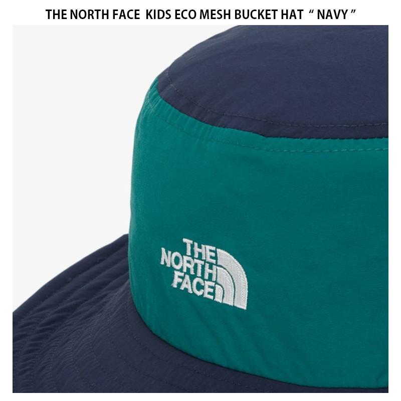 THE NORTH FACE ノースフェイス キッズ バケットハット KIDS ECO MESH BUCKET HAT エコ メッシュ バケット ハット 帽子 あごひも付き 子供用 NE3HQ01R/S/T/U｜snkrs-aclo｜08