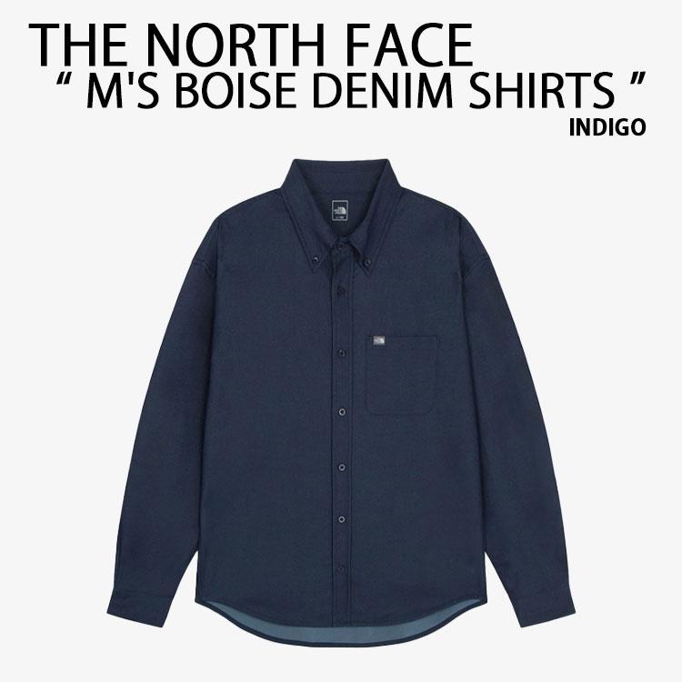 THE NORTH FACE ノースフェイス シャツ M’S BOISE DENIM SHIRTS ボイシ デニムシャツ 長袖 カジュアル メンズ レディース NH8LR57A THE NORTH FACE（ザ ノースフェイス） ノースフェイス シャツ M'S