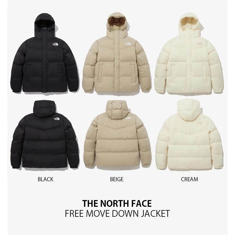 決算特価送料無料 THE NORTH FACE ノースフェイス ダウンジャケット FREE MOVE DOWN JACKET フリー ムーブ ダウン ジャケット フード付き ロゴ メンズ レディース NJ1DP52J/K/L