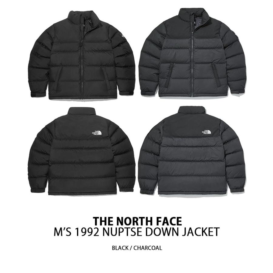 THE NORTH FACE ノースフェイス ダウンジャケット M'S 1992 NUPTSE JACKET ダウン ジャケット ヌプシダウン ヌプシ  BLACK CHARCOAL NJ1DM63A/B NJ1DN58A/B