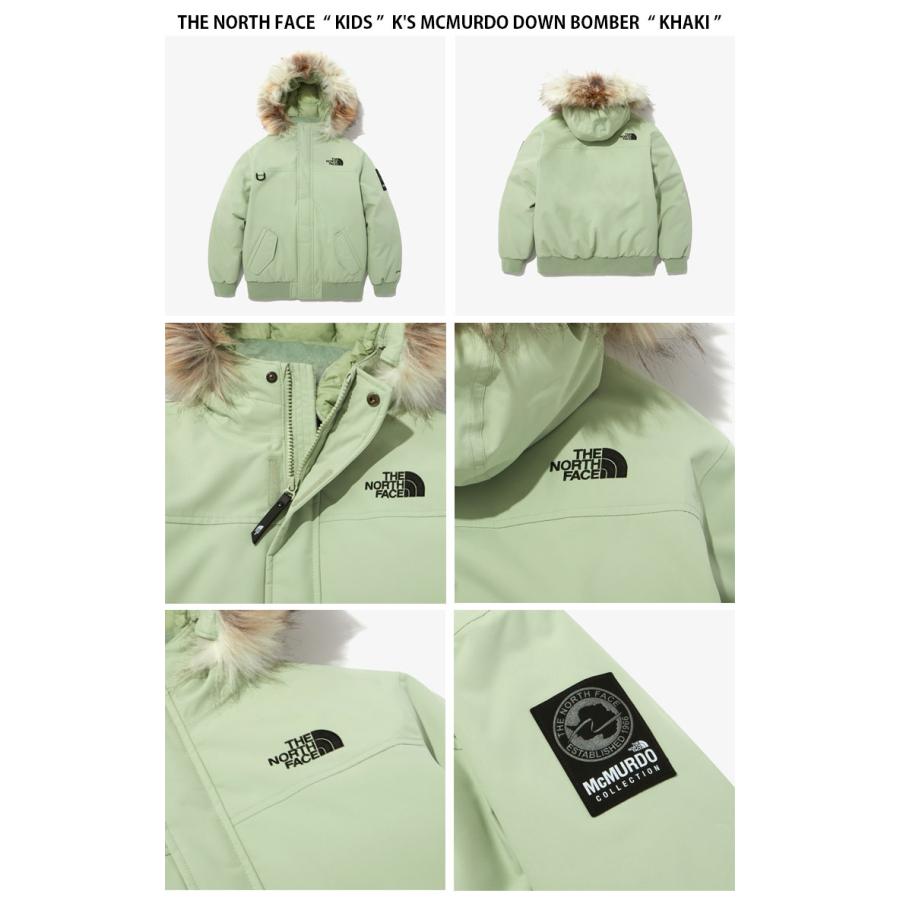 THE NORTH FACE ノースフェイス キッズ ダウンジャケット K'S MCMURDO DOWN BOMBER マクマード ダウン ボンバー ジャケット パーカー 子供用 NJ1DN53S/T/U｜snkrs-aclo｜09