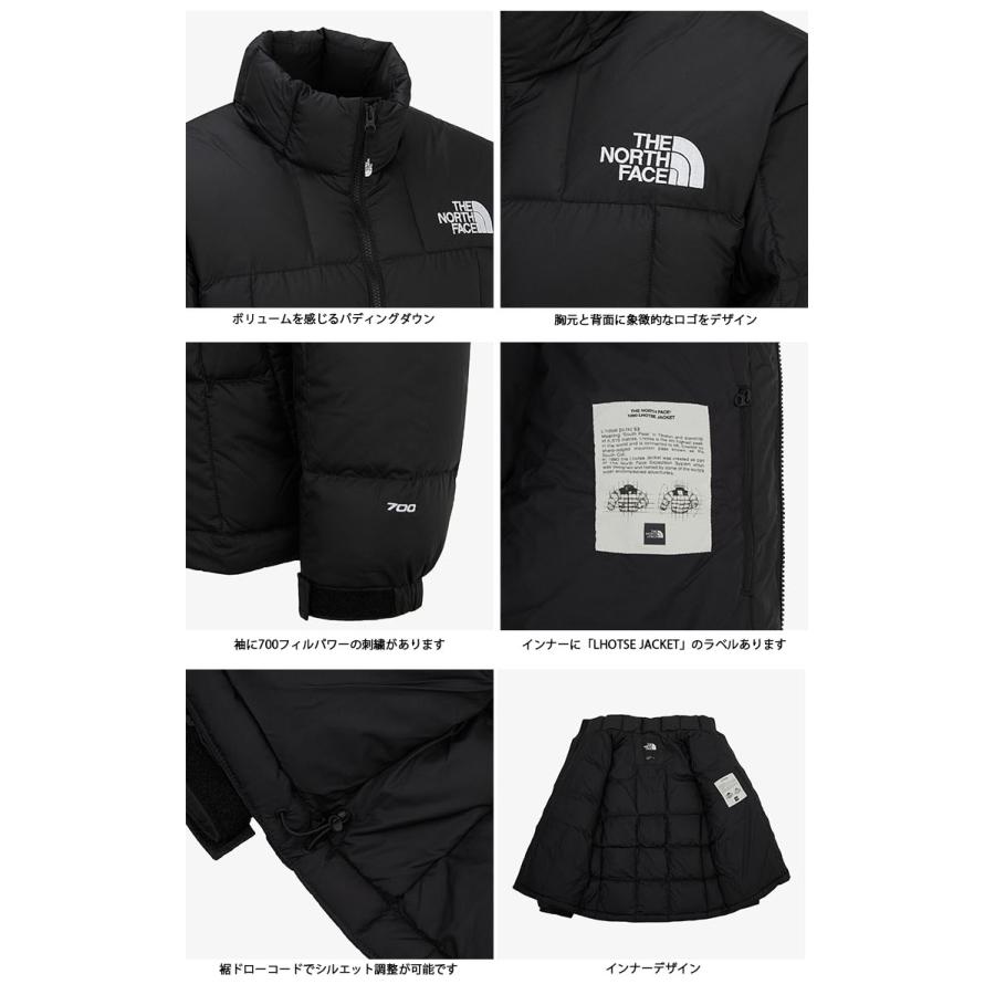 THE NORTH FACE ノースフェイス ダウンジャケット ローツェ M'S LHOTSE JACKET 700FL ダウン ジャケット BLACK ローツェダウン 700フィルパワー NJ1DQ08Aの画像