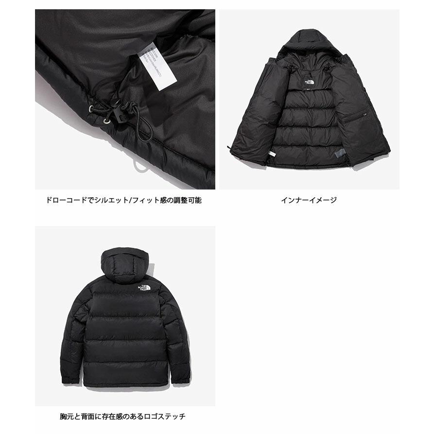 THE NORTH FACE ノースフェイス ダウンジャケット M HMLYN DOWN PARKA ヒマラヤン ダウン パーカー フード BLACK WHITE ブラック ホワイト NJ1DN73A/B｜snkrs-aclo｜06