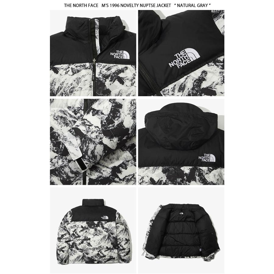 THE NORTH FACE ダウンジャケット S 白/黒 ストライプ柄 THE NORTH FACE（ザ ノースフェイス） ノースフェイス ダウン