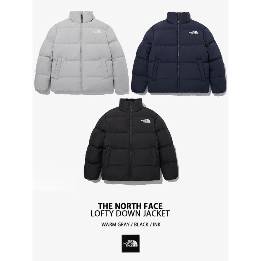 THE NORTH FACE ノースフェイス ダウンジャケット LOFTY DOWN JACKET ダウン ジャケット ショートダウン BLACK GRAY INK オーバーフィット NJ1DP84A/C/D NJ1DN84｜snkrs-aclo｜05