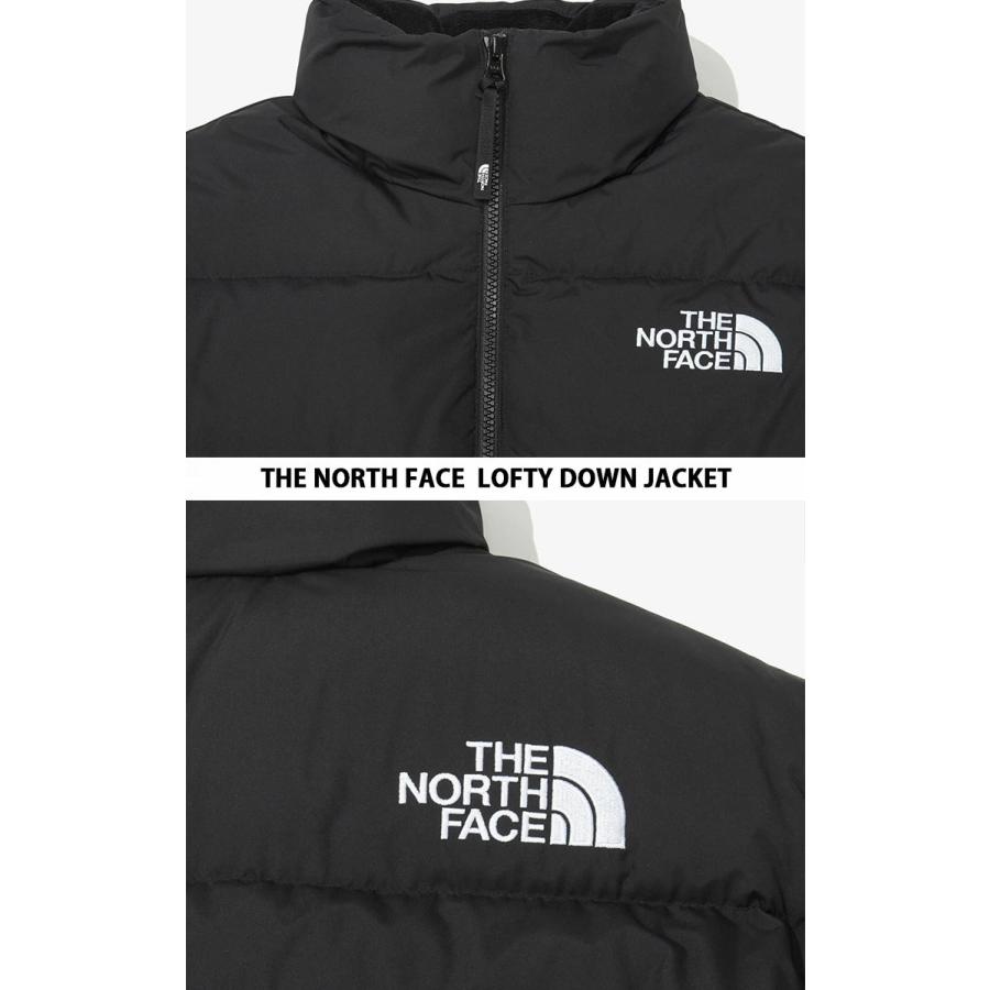 THE NORTH FACE ノースフェイス ダウンジャケット LOFTY DOWN JACKET ダウン ジャケット ショートダウン BLACK GRAY INK オーバーフィット NJ1DP84A/C/D NJ1DN84｜snkrs-aclo｜07